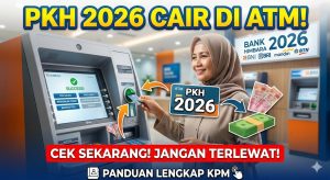 Cara Mencairkan Bansos PKH 2026 lewat ATM: Panduan Lengkap KPM