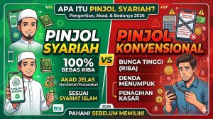 Apa Itu Pinjol Syariah? Pengertian, Akad, dan Bedanya dengan Pinjol Konvensional 2026