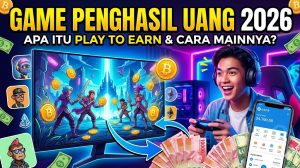 Pengertian Game Penghasil Uang 2026: Apa Itu Play to Earn dan Bagaimana Cara Mainnya?